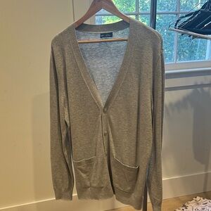 Light Gray Gap Cardigan